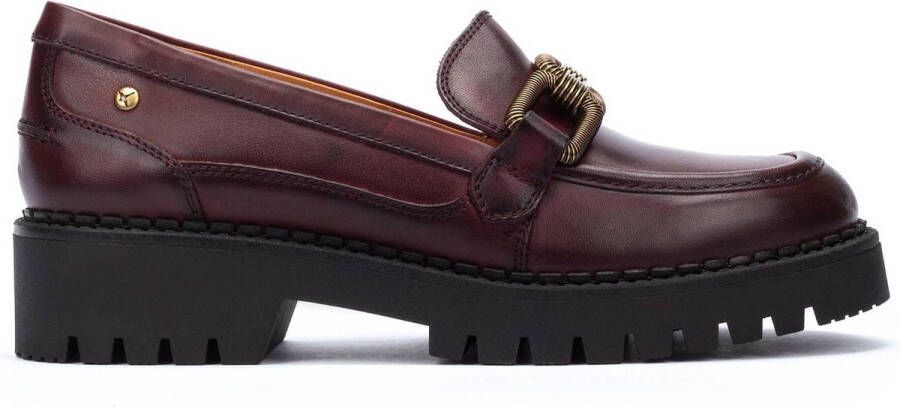 Pikolinos Studded Platform Loafers voor vrouwen Purple Dames