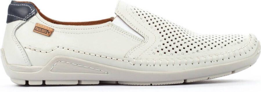 Pikolinos Handgemaakte Azores Loafer Off White Heren