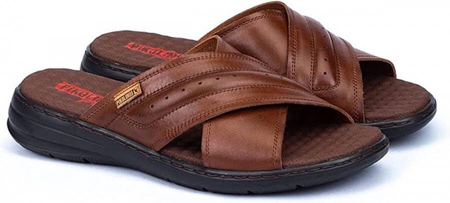 Pikolinos Herenslipper Calblanque M8T-0073 Brown Heren