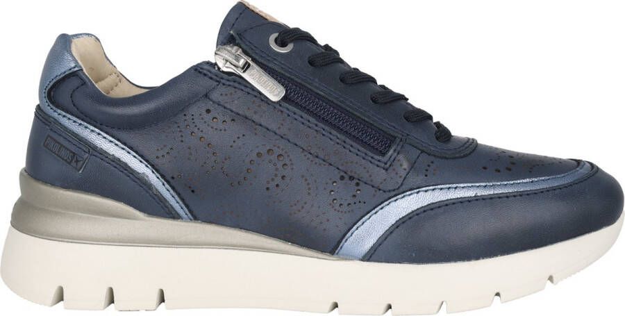 Pikolinos Cantabria dames sneaker blauw