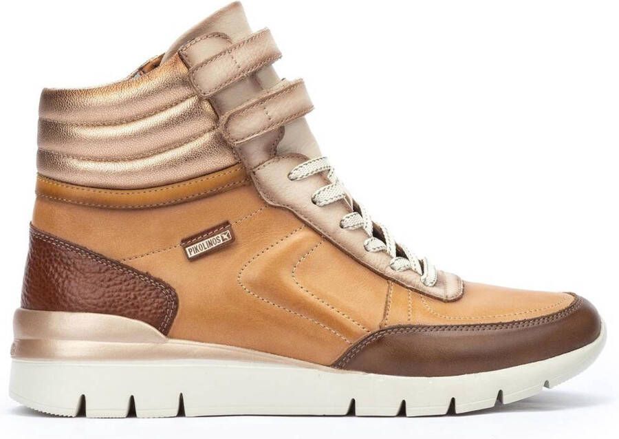 Pikolinos Hoge sneakers voor vrouwen Brown Dames