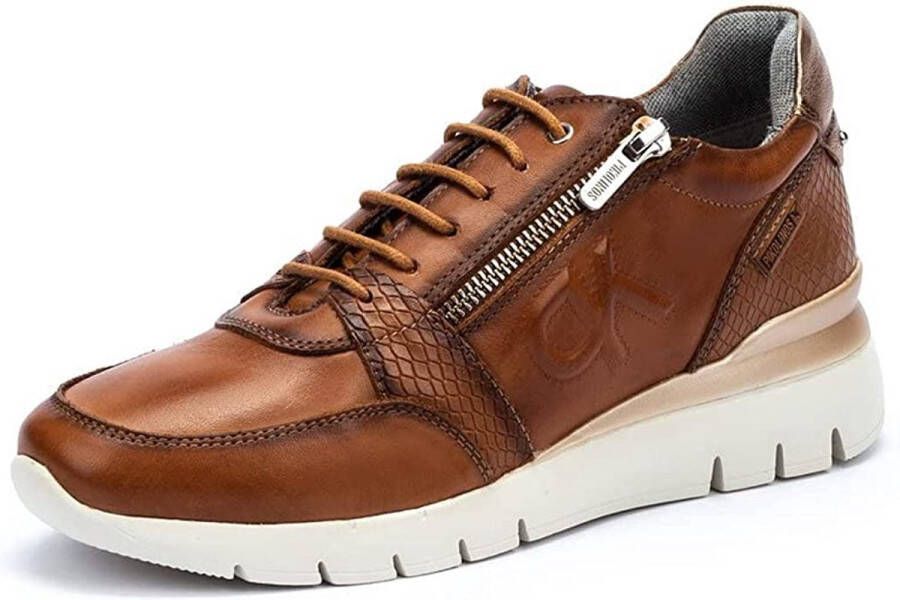 Pikolinos Cantabria Hoge Sneakers Brown Dames