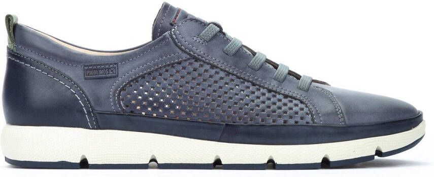 Pikolinos Blauwe herensneaker Fuencarral stijl Blue Heren