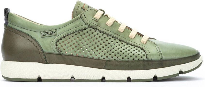 Pikolinos Fuencarral Heren Sneaker Groen Green Heren