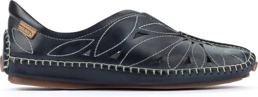 Pikolinos Comfortabele Blauwe Dames Loafer Blue Dames