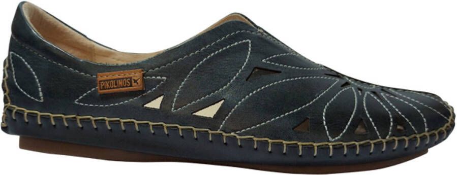 Pikolinos Comfortabele Blauwe Dames Loafer Blue Dames