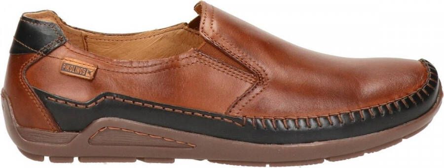 Pikolinos Heren Instappers & Mocassins 06h-3128 Cuero Navy Cognac