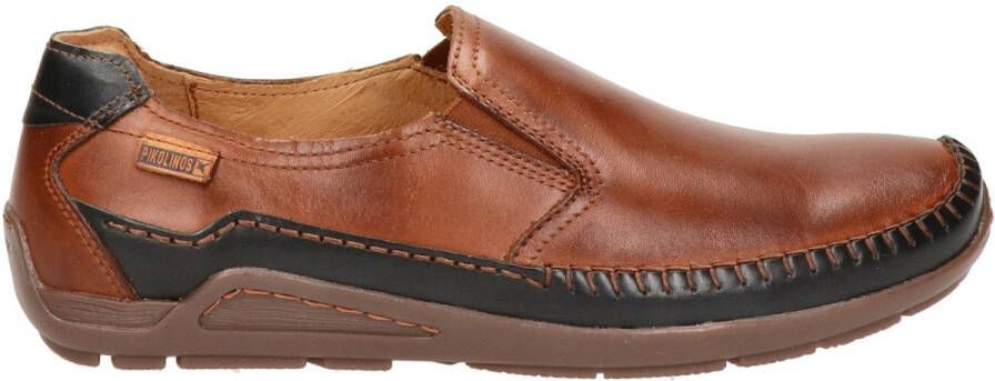 Pikolinos Heren Instappers & Mocassins 06h-3128 Cuero Navy Cognac