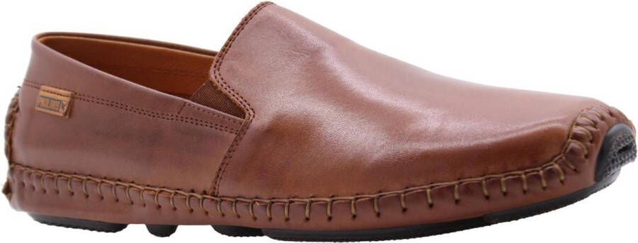 Pikolinos Stijlvolle Bevertje Loafers voor Mannen Brown Heren