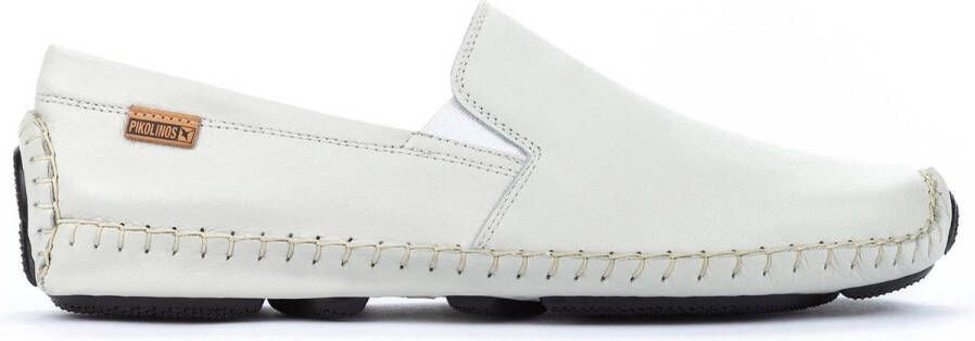 Pikolinos Handgemaakte Loafer met Kenmerkende Stiksels White Heren