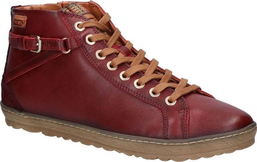 Pikolinos Lagos Bordeaux Hoge Schoenen Dames