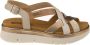 Pikolinos Beige Casual Leren Dames Sandalen Beige Dames - Thumbnail 1