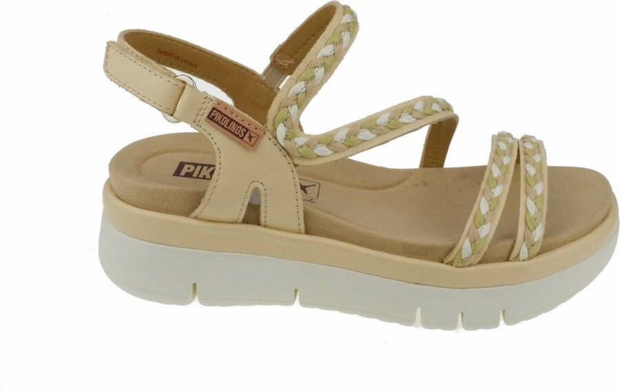 Pikolinos Palma Damesandaal Lichtgewicht en Comfortabel Beige Dames