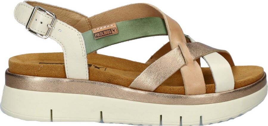 Pikolinos Palma dames sandaal Beige multi