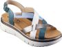 Pikolinos Comfortabele 'Palma' Sandalen Blue Dames - Thumbnail 5