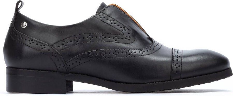 Pikolinos Stijlvolle veterschoenen zonder veters Black Dames