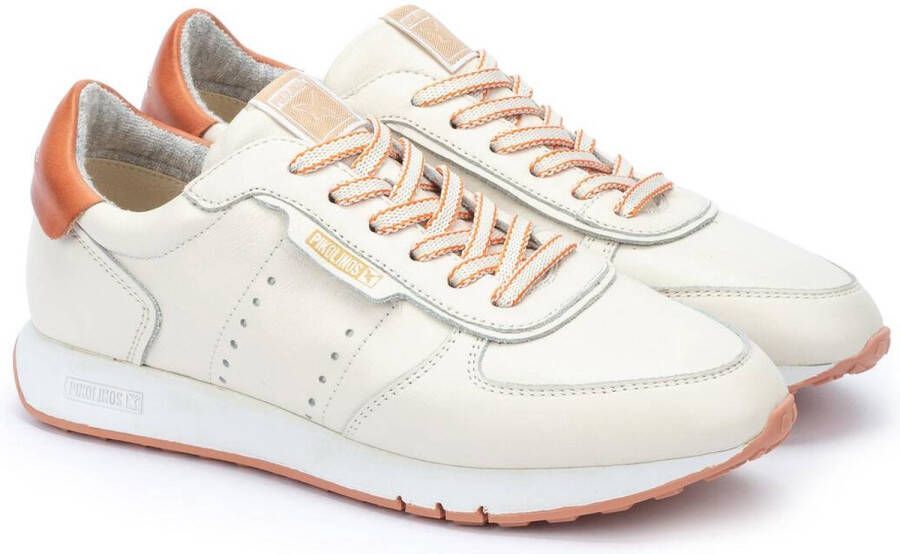 Pikolinos W4P 6961 Volwassenen Lage sneakers Kleur Wit beige