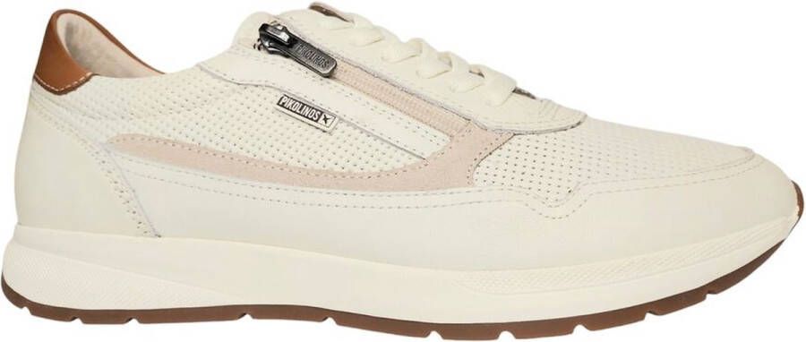 Pikolinos Off White Herensneaker Lichtgewicht & Comfortabel Beige