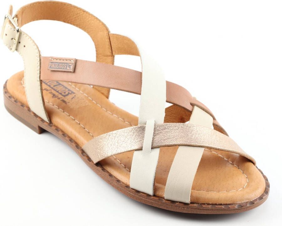 Pikolinos Comfortabele Algar Geweven Band Sandalen Multicolor Dames