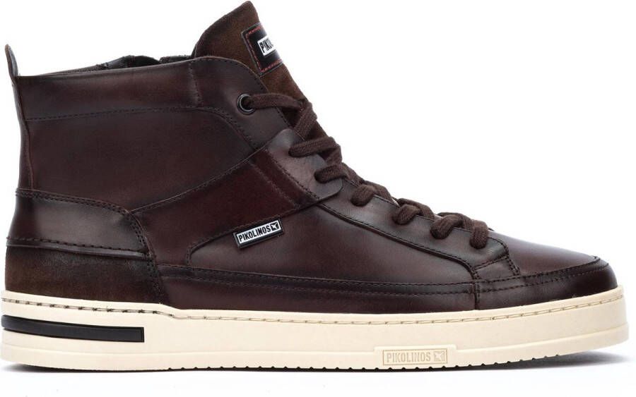 Pikolinos Bruine Heren Sneaker Xativa Stijl Brown Heren