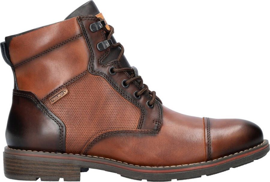 Pikolinos Casual heren enkellaarsjes Brown Heren