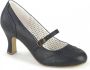 Pin Up Couture FLAPPER-32 Pumps 41 shoes Zwart - Thumbnail 2