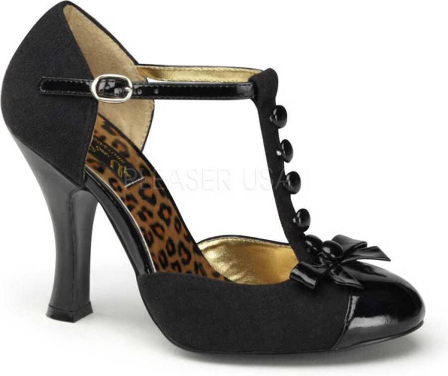 Pin Up Couture SMITTEN-10 Hoge hakken 38 Shoes Zwart