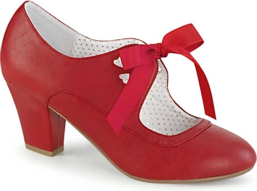 Pin Up Couture WIGGLE-32 Pumps 35 Shoes Rood