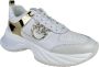 Pinko Leren Sneaker met Polyurethaan Ss0027P025Z1B White Dames - Thumbnail 3