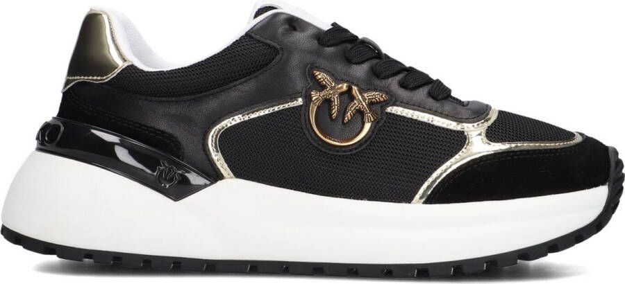 PINKO Lage Sneakers Dames Gem 01 Maat: 40 Materiaal: Textiel Kleur: Zwart