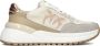 PINKO Lage Sneakers Dames Gem 07 Maat: 41 Materiaal: Suède Kleur: Beige - Thumbnail 1