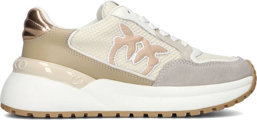 PINKO Lage Sneakers Dames Gem 07 Maat: 37 Materiaal: Suède Kleur: Beige