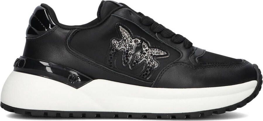 Pinko Zwarte GEM 07 Lage Sneakers Black Dames