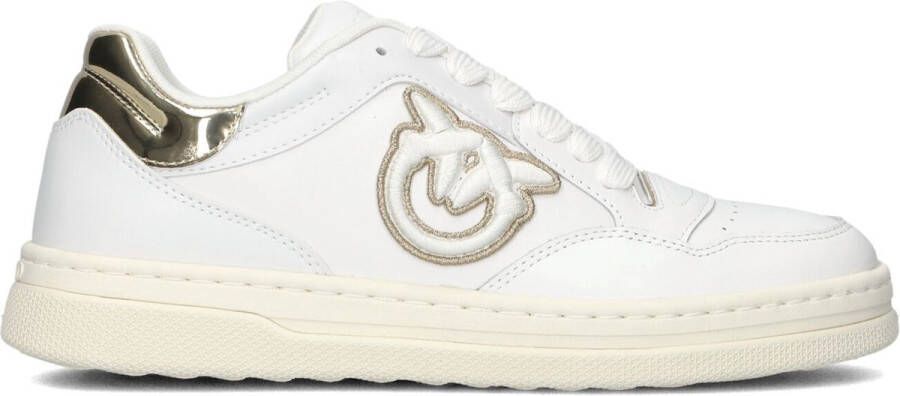 Pinko Mandy 11 Sneakers Leer Dames Wit