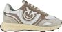 PINKO Lage Sneakers Dames Zoe 01 Maat: 39 Materiaal: Leer Kleur: Beige - Thumbnail 1