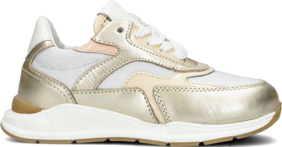 Pinocchio P1447 Lage sneakers Leren Sneaker Meisjes Goud