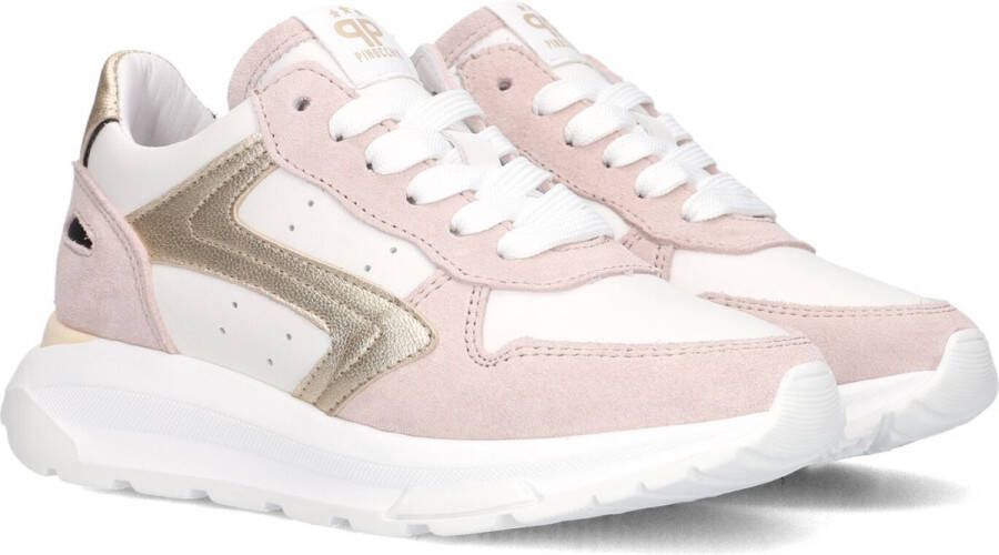 Pinocchio P1572 Lage sneakers Leren Sneaker Meisjes Lichtroze