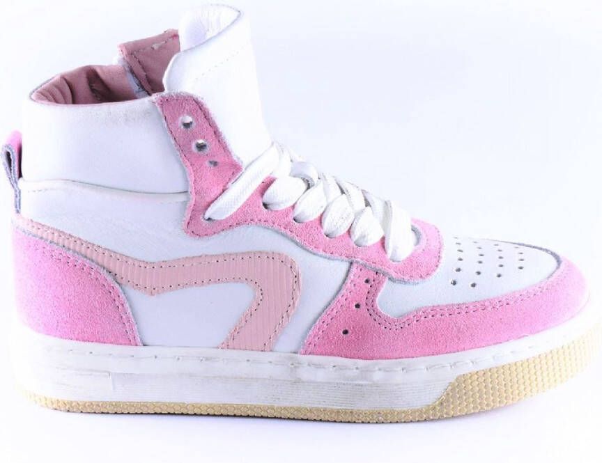 Pinocchio sneaker P1301-82CO-CC roze wit hoog