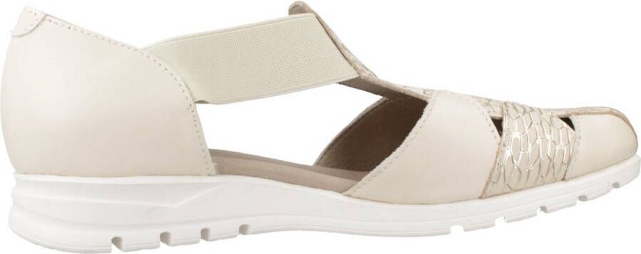 Pitillos Stijlvolle platte sandalen voor vrouwen Beige Dames