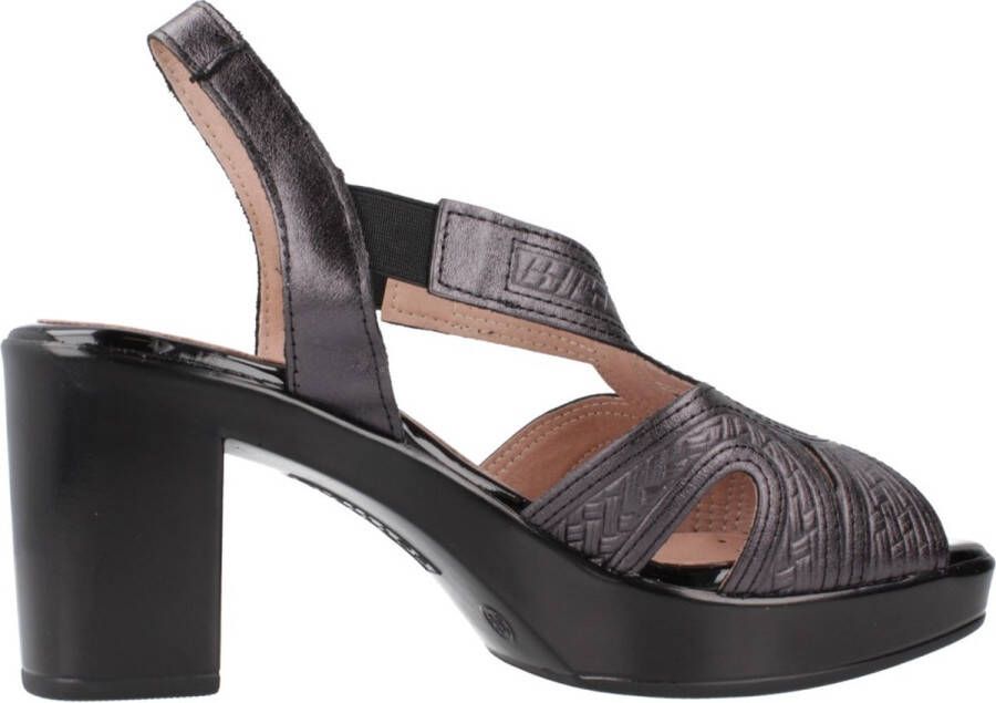 Pitillos High Heel Sandals Black Dames