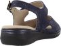 Pitillos Flat Sandals Blue Dames - Thumbnail 1