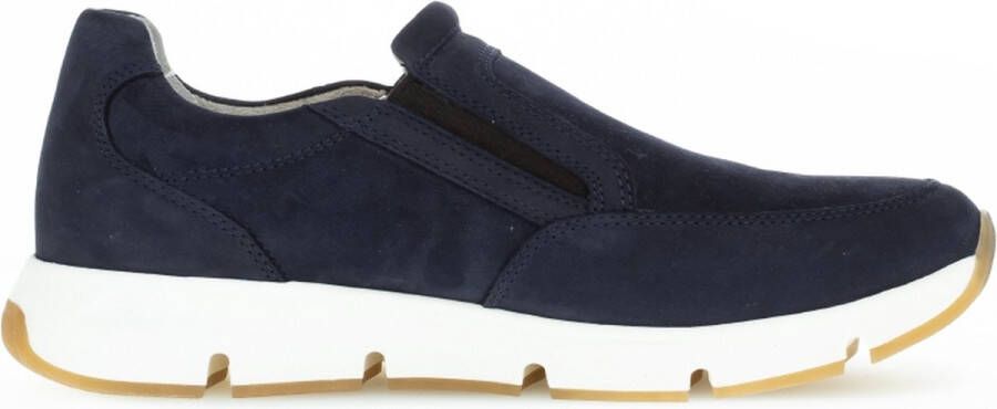 Gabor Comfortabele Slip-On Sneaker voor Heren Blue Heren