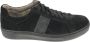 Gabor Gecertificeerde Suede Herensneakers Zwart Black Heren - Thumbnail 1