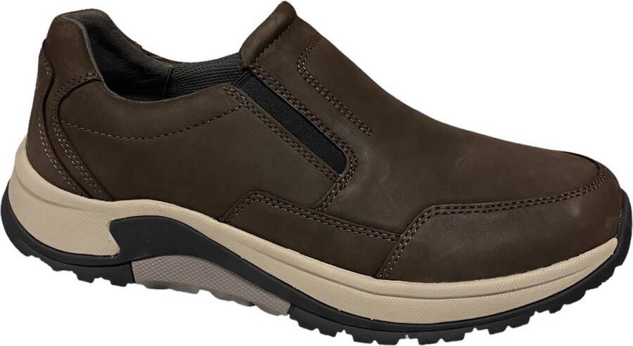 Pius Gabor 8000.20.02 Nubuck Mocca-instappers gabor-instapper