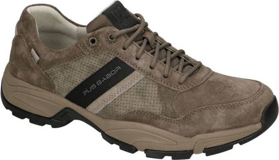 Pius Gabor -Heren taupe donker sneakers - Foto 1