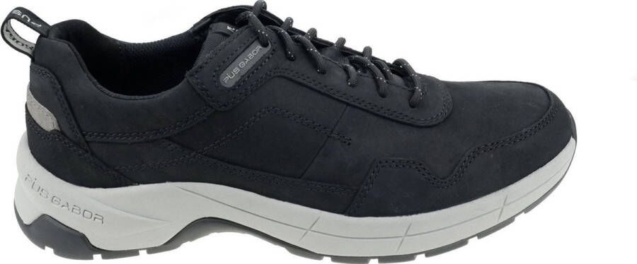 Pius Gabor rollingsoft sensitive 1014.11.01 heren rollende wandelsneaker zwart