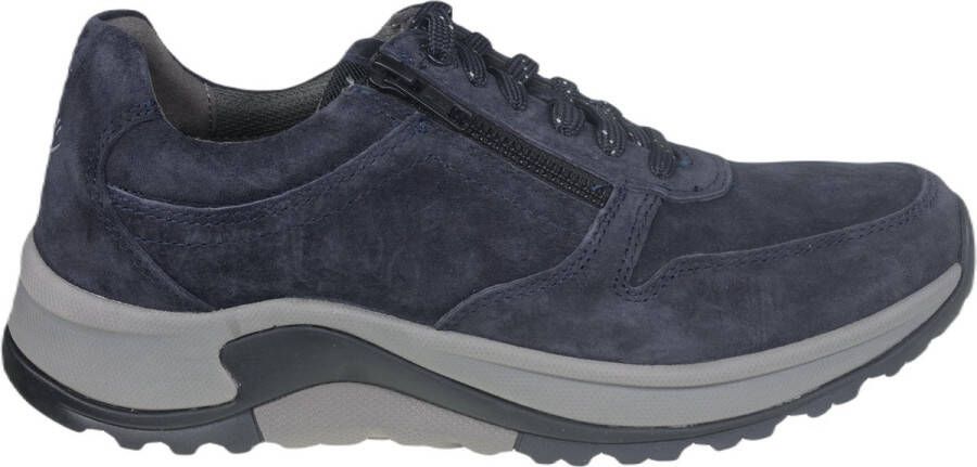 Pius Gabor rollingsoft sensitive 8000.13.02 heren rollende wandelsneaker blauw