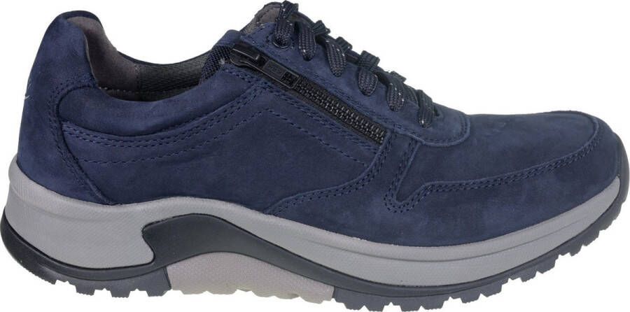 Pius Gabor rollingsoft sensitive 8000.13.05 heren rollende wandelsneaker blauw