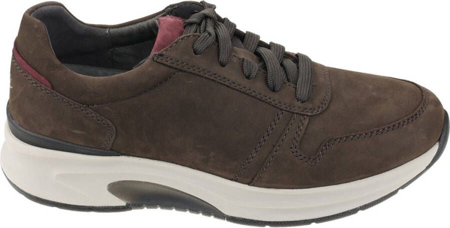 Pius Gabor rollingsoft sensitive 8001.13.04 heren rollende wandelsneaker bruin