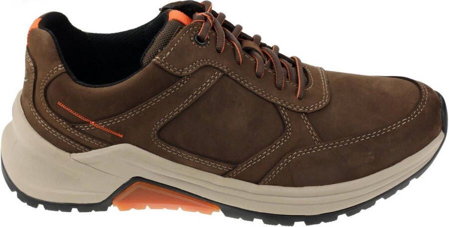 Pius Gabor rollingsoft sensitive 8002.10.04 heren rollende wandelsneaker bruin